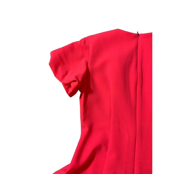 Milly Minis Dress Girls 7/8 Pink Short Sleeve Fit Flare Party New With Tags - Picture 4 of 5